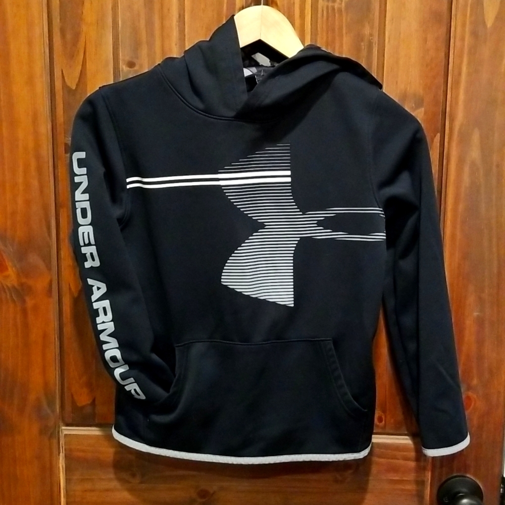 Underarmor Black Hoodie Boys Youth Size Large